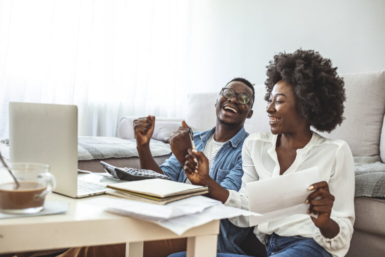 Couple who just paid off debt